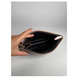 Fendi-FENDI Clutch bags T.  Leather-Black