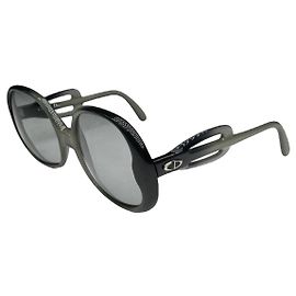 Gafas de sol negras de plástico Dior Negro