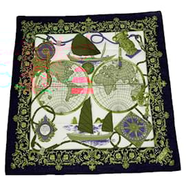 Céline-CELINE Silk handkerchief T.  Silk-Golden