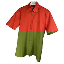 Yves Saint Laurent-YVES SAINT LAURENT Shirts T.International S Cotton-Red