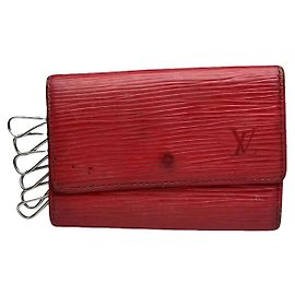 Louis Vuitton Lockme rote Lederhandtasche Rot