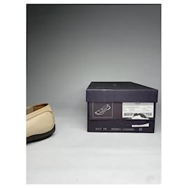 Prada-PRADA Flats T.EU 39 Leather-Beige