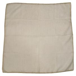 Céline-CELINE Silk handkerchief T.  Silk-Beige