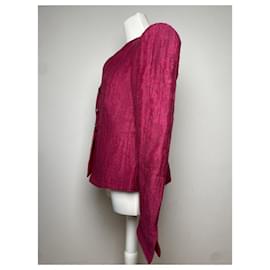Autre Marque-ARMANI COLLEZIONI Trench coats T.International L Linen-Purple