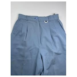 Dior-DIOR Trousers T.International S Polyester-Blue