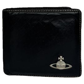 Bolsa de couro preto Vivienne Westwood Preto