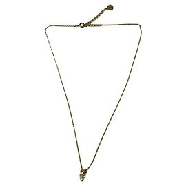 Courreges Collier en acier doré Courrèges Doré