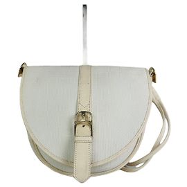 Yves Saint Laurent White Leather Handbag White