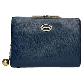 Autre Marque-UNKNOWN Wallets T.  Leather-Navy blue