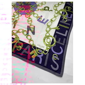 Céline-CELINE Scarves T.  Silk-Multiple colors