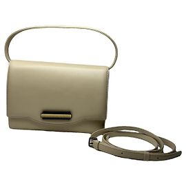 Bolsa de couro bege Givenchy Whip Bege