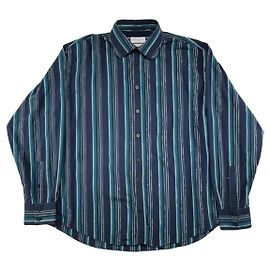 Camicia in cotone nero Yves Saint Laurent Nero