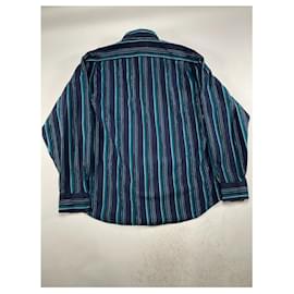 Yves Saint Laurent-YVES SAINT LAURENT Shirts T.International L Cotton-Black