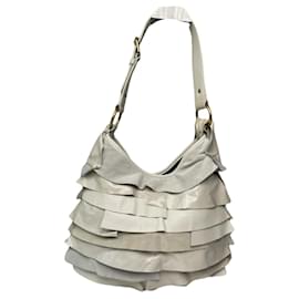 Yves Saint Laurent-YVES SAINT LAURENT Handbags T.  Leather-White