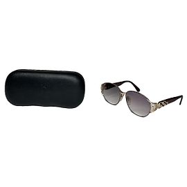 Saint Laurent Black Plastic Sunglasses Black