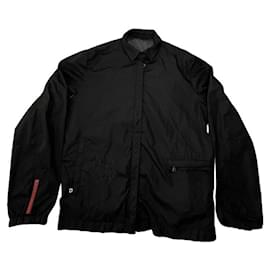 Prada Black Polyester Jacket Black