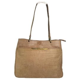 Bolsa de couro marrom ANNE KLEIN Marrom