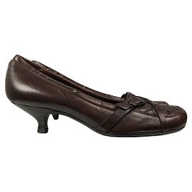 Bottega Veneta Brown Leather Heel Brown