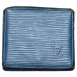 Bolsa de couro azul Anaé da Louis Vuitton Azul