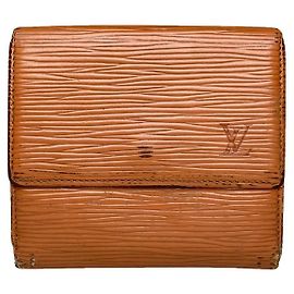 Louis Vuitton Capucines Brown Leather Wallet Brown