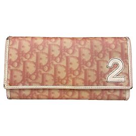 Cartera de cuero rosa Dior Saddle Rosa
