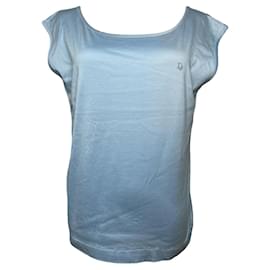 Dior-DIOR Tops T.International M Cotton-Turquoise