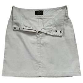 Fendi-FENDI Skirts T.International S Cotton-White