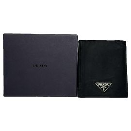 Prada Black Polyester Small Bag Black