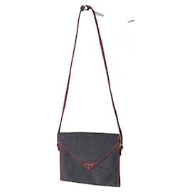 Yves Saint Laurent-YVES SAINT LAURENT Handbags T.  Leather-Grey