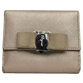 Bolsa de couro rosa Salvatore Ferragamo Rosa