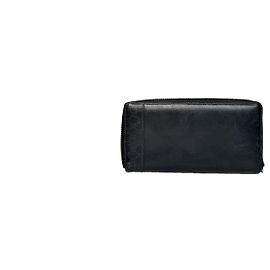 Gucci Continental schwarze Lederbörse Schwarz