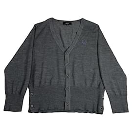 MCM Grauer Wollpullover & Sweatshirt Grau