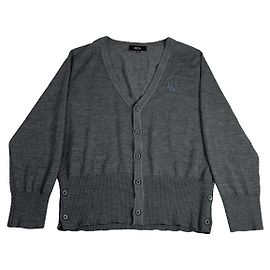 MCM Pull en Laine Grise & Sweatshirt Gris
