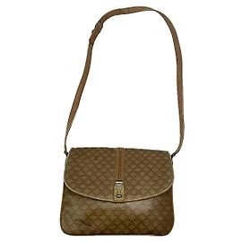 Céline Celine SAC 16 BESACE Bolsa de couro marrom Marrom