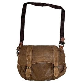 Bolsa de couro marrom Marni Tuk Marrom