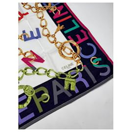 Céline-CELINE Scarves T.  Silk-Multiple colors