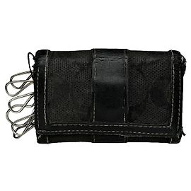 Bolsa de couro preto Coach Preto