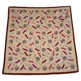 Céline-CELINE Silk handkerchief T.  Silk-Multiple colors