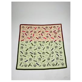 Céline-CELINE Silk handkerchief T.  Silk-Multiple colors