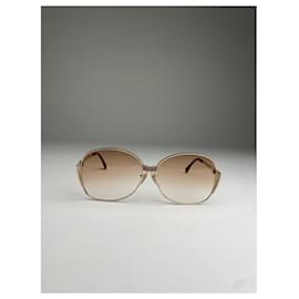 Yves Saint Laurent-YVES SAINT LAURENT Sunglasses T.  Metal-Golden