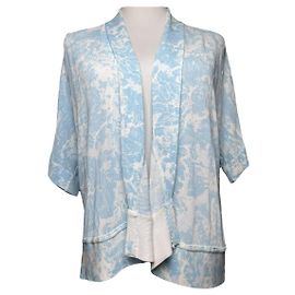 Chaqueta de viscosa turquesa Dior Turquesa