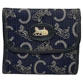 Céline-CELINE Purses, wallets & cases T.  Cotton-Navy blue