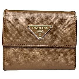 Prada braune Lederhandtasche Braun