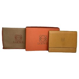 Bolsa de couro amarelo Loewe Puzzle Amarelo