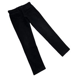 Pantalón de algodón azul marino Prada Azul marino