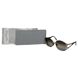 Occhiali da sole Dior Black Metal Nero
