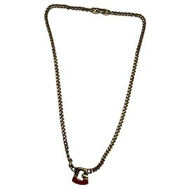 Collar de acero dorado Givenchy Dorado