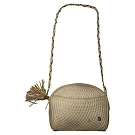 Bally Beiger Lederhandtasche Beige