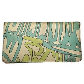 Bolsa de couro multicolorida Emilio Pucci Multicor