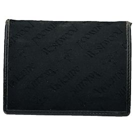Bolsa de algodão preta Vivienne Westwood Preto